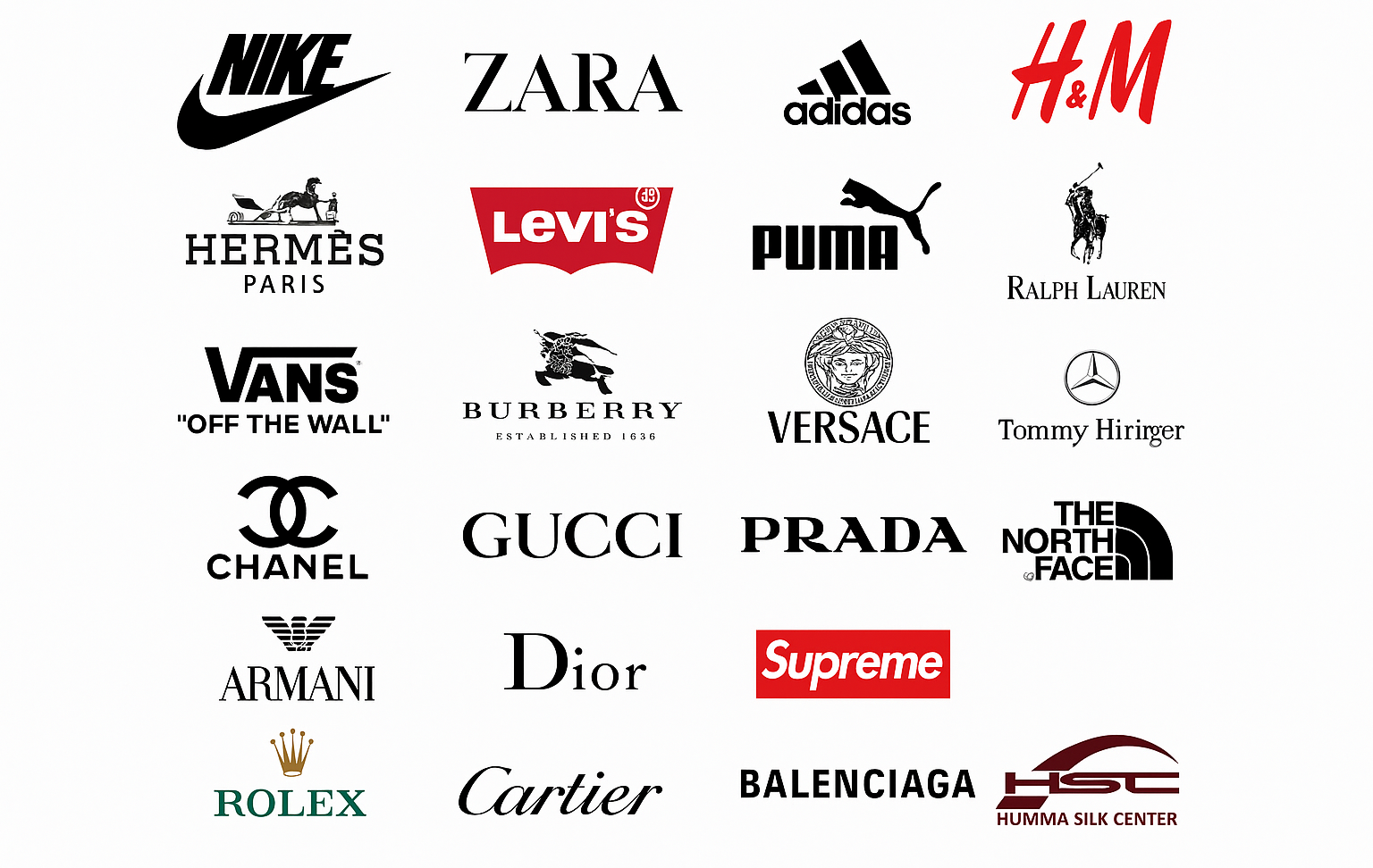 top 20 clothing brands