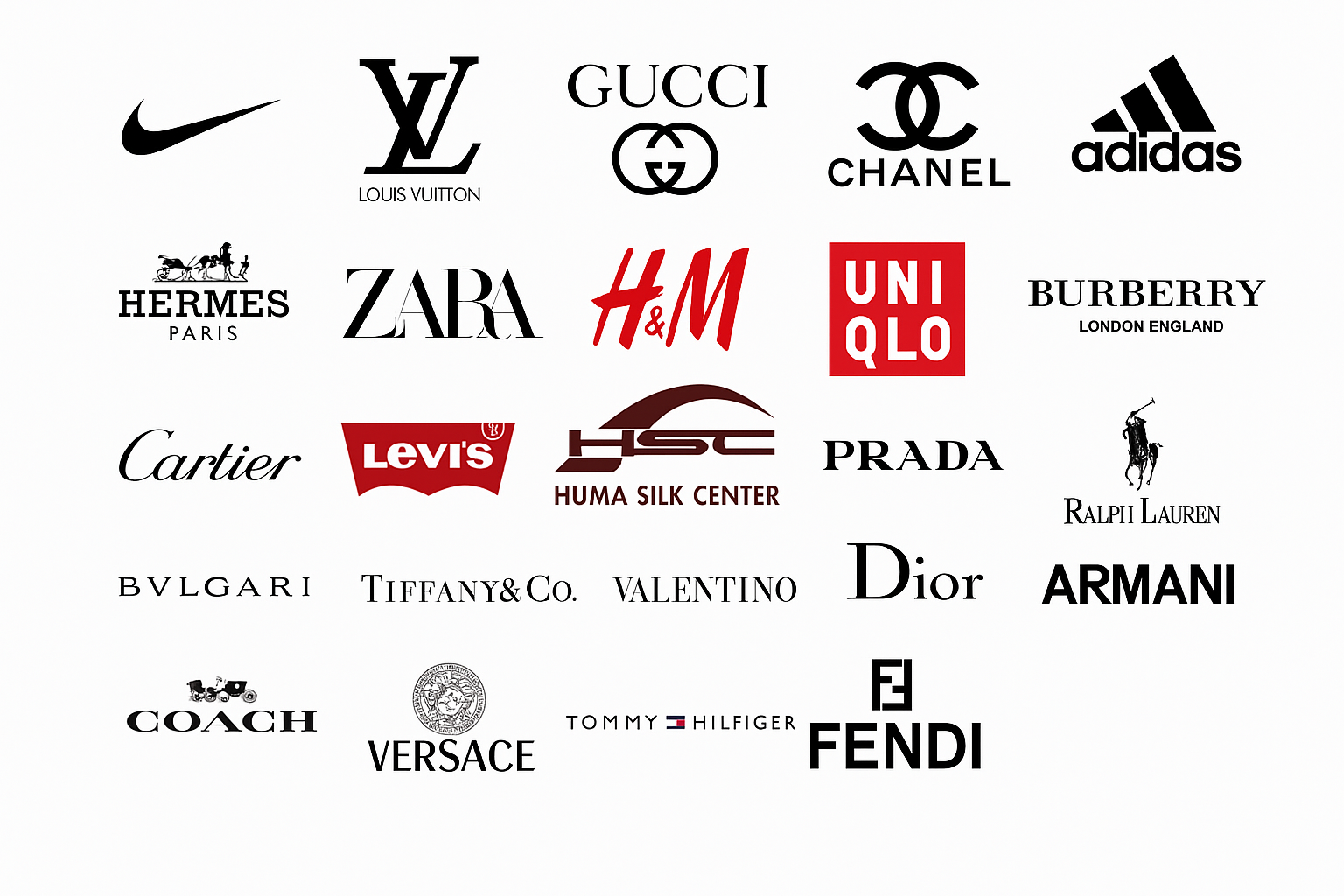 top 20 clothing brands in the world